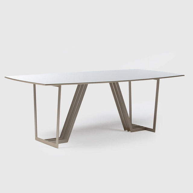 Mesa de Jantar Albany Champanhe - 219 cm / Outlet