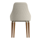 Conjunto de 4 Cadeiras de Madeira Maciça Evelyn