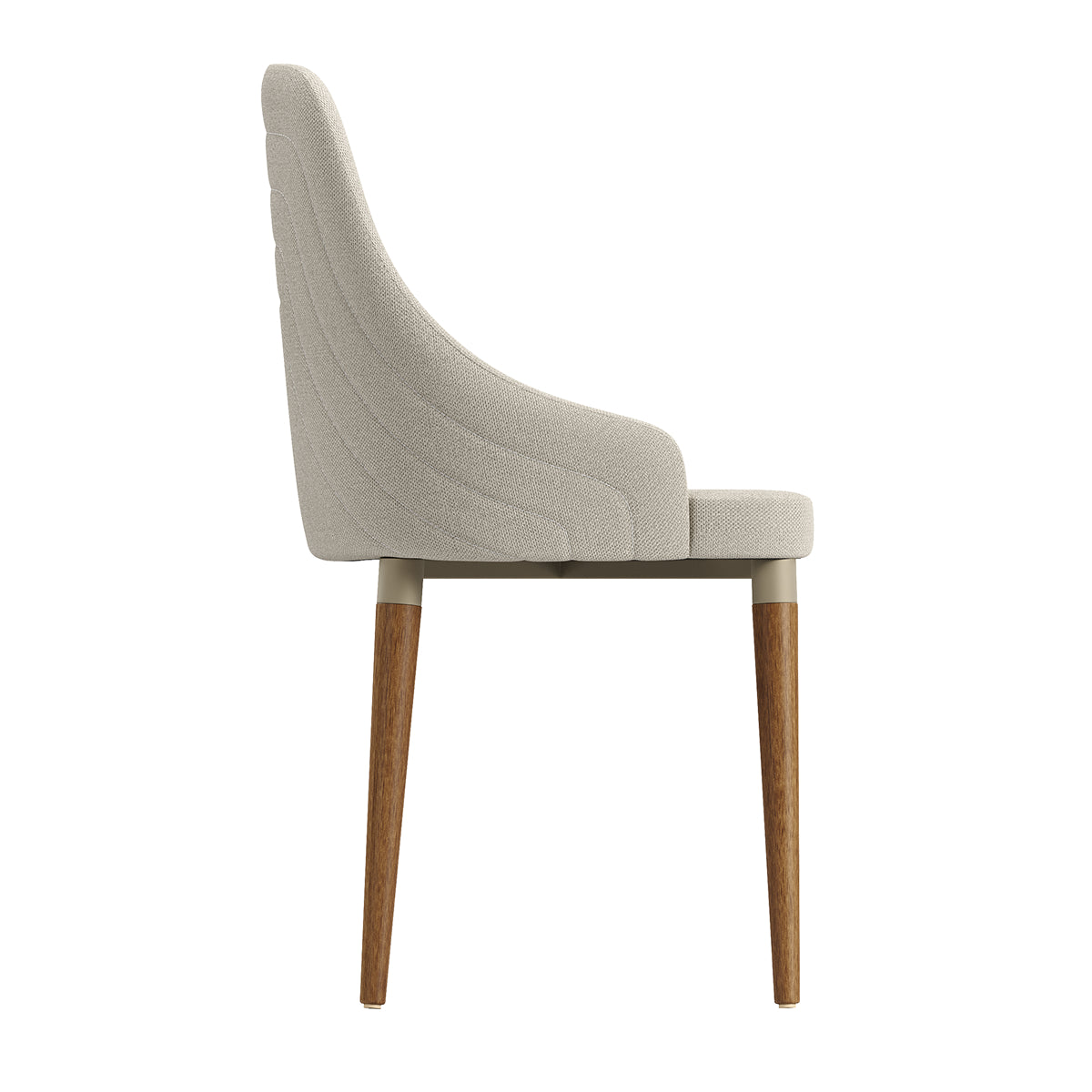 Conjunto de 4 Cadeiras de Madeira Maciça Evelyn