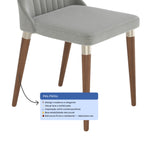 Conjunto de 4 Cadeiras de Madeira Maciça Loren