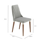 Conjunto de 4 Cadeiras de Madeira Maciça Loren