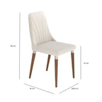 Conjunto de 4 Cadeiras de Madeira Maciça Loren