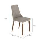 Conjunto de 4 Cadeiras de Madeira Maciça Loren