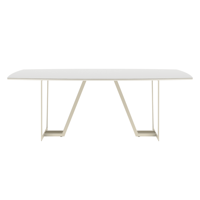 Mesa de Jantar Albany c/ Vidro - 219 cm