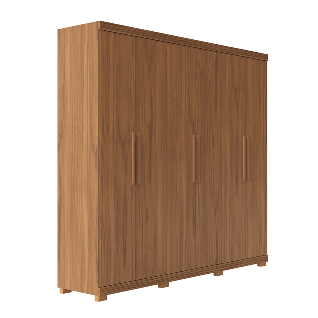 Guarda-Roupa 100% MDF Casal 6 portas Memphis - 246 cm