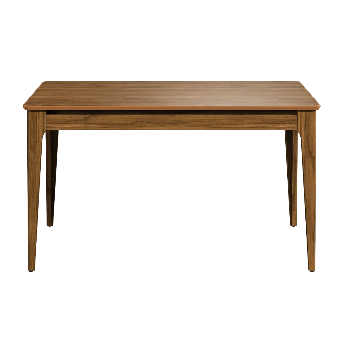 Mesa de Jantar Retangular 4 Lugares Addar 135cm Natural com Canella