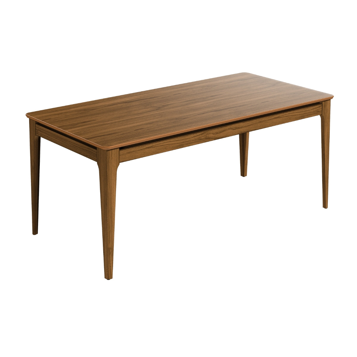 Mesa de Jantar Retangular 6 Lugares Addar 180cm Natural com Canella