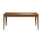 Mesa de Jantar Retangular 6 Lugares Addar 180cm Natural com Canella