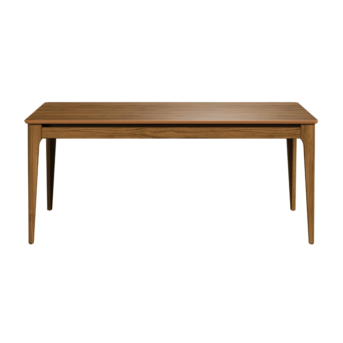 Mesa de Jantar Retangular 6 Lugares Addar 160cm Natural com Canella