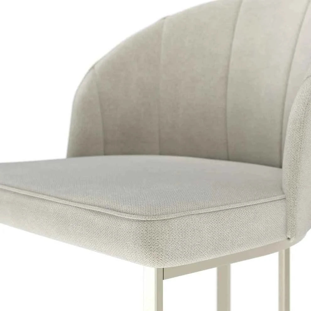 Banqueta Alta de Aço Beverly - Champanhe (Cópia)