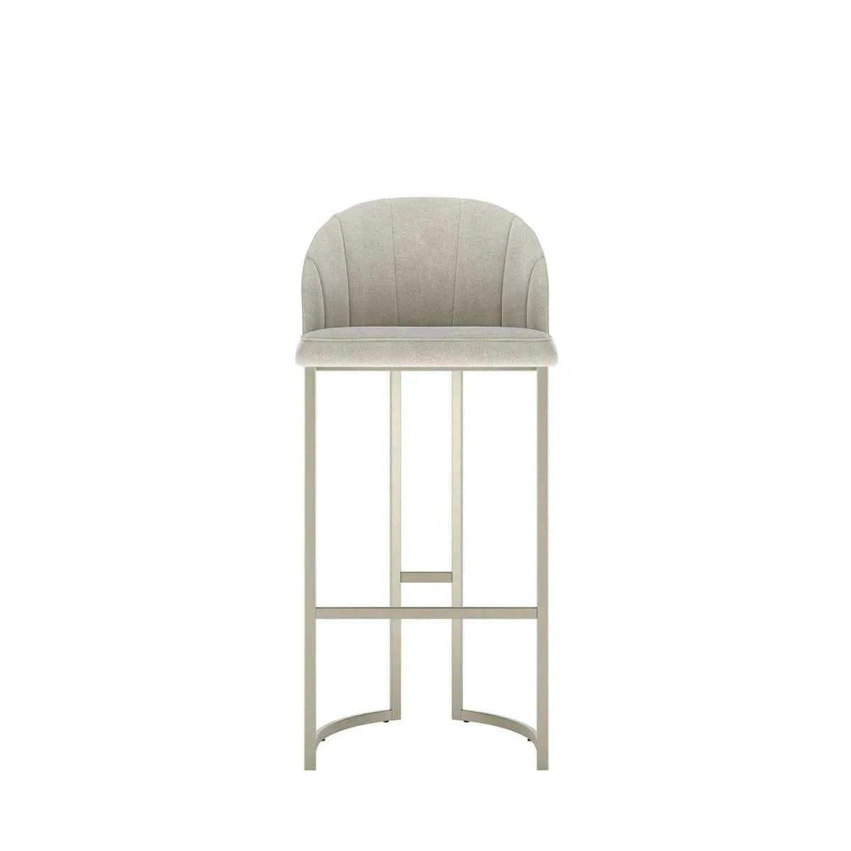 Banqueta Alta de Aço Beverly - Champanhe (Cópia)