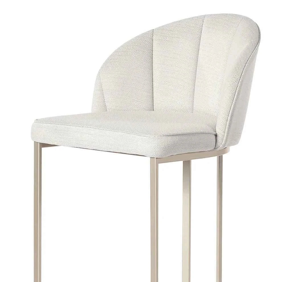 Banqueta Alta de Aço Beverly - Champanhe (Cópia)