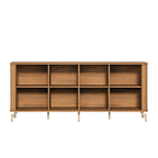 Buffet Neon Float 100% MDF com Vidro Reflecta e LED