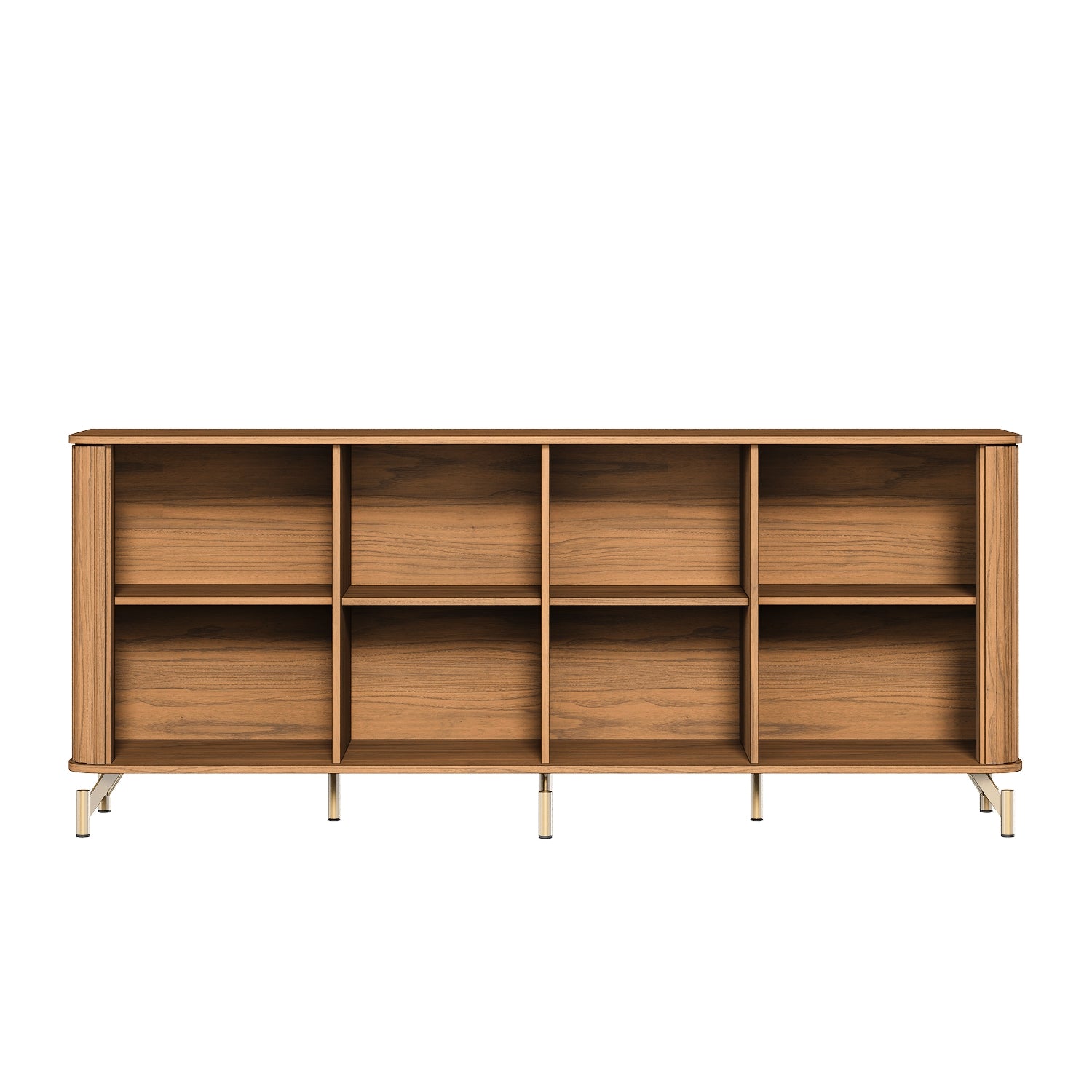 Buffet Neon Float 100% MDF com Vidro Reflecta e LED