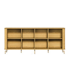 Buffet Neon Float 100% MDF com Vidro Reflecta e LED