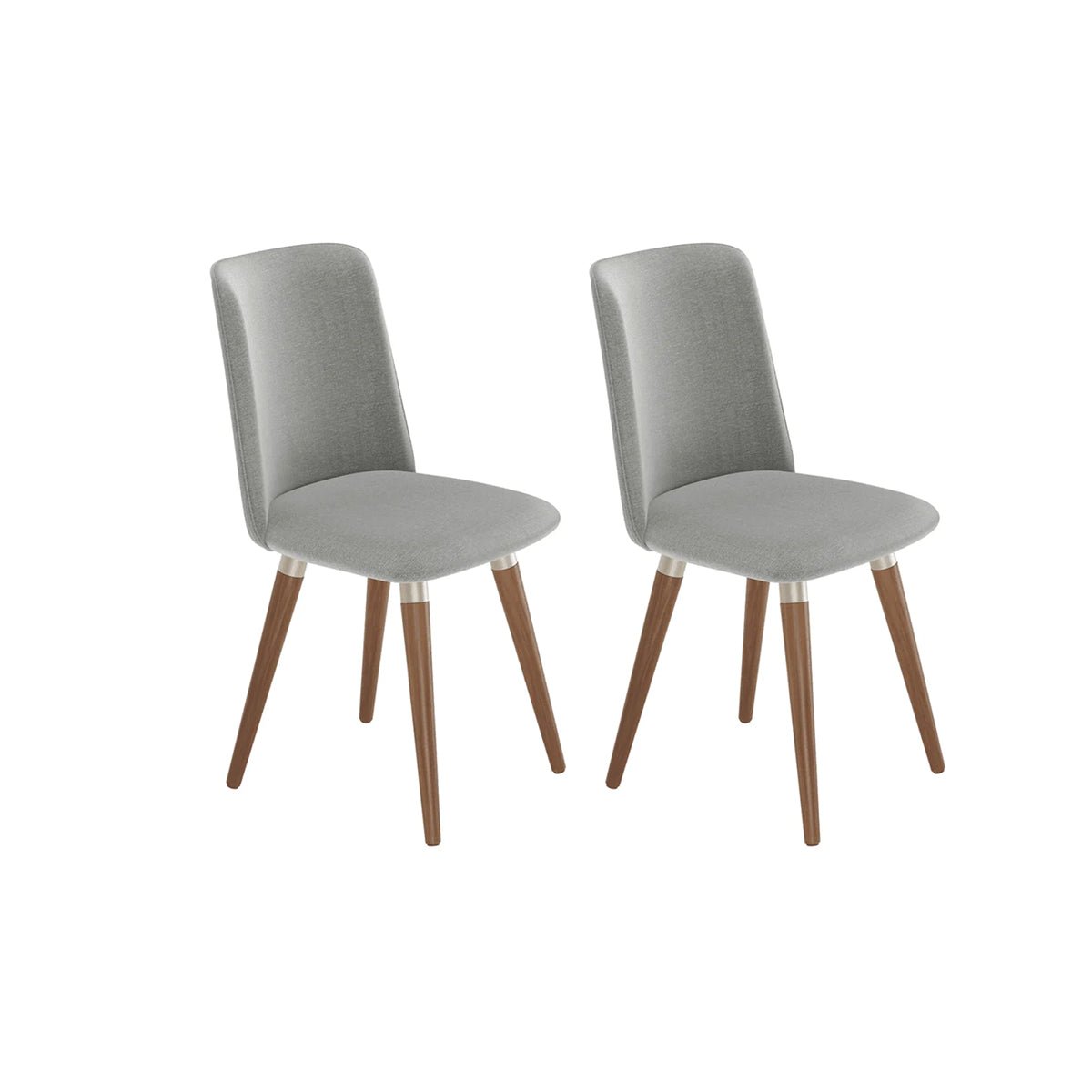 Conjunto de 2 Cadeiras de Madeira Maciça Dakota - Província - Cadeiras de Jantar