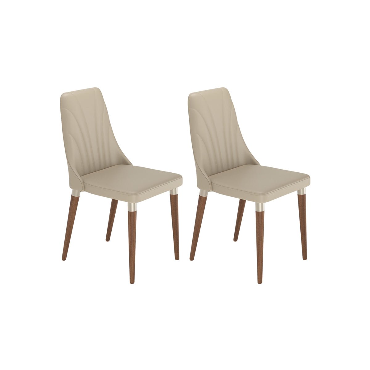 Conjunto de 2 Cadeiras de Madeira Maciça Loren - Província - Cadeiras de Jantar