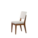 Conjunto de Jantar Mesa Retangular com Vidro Avena 6 Cadeiras New Ella