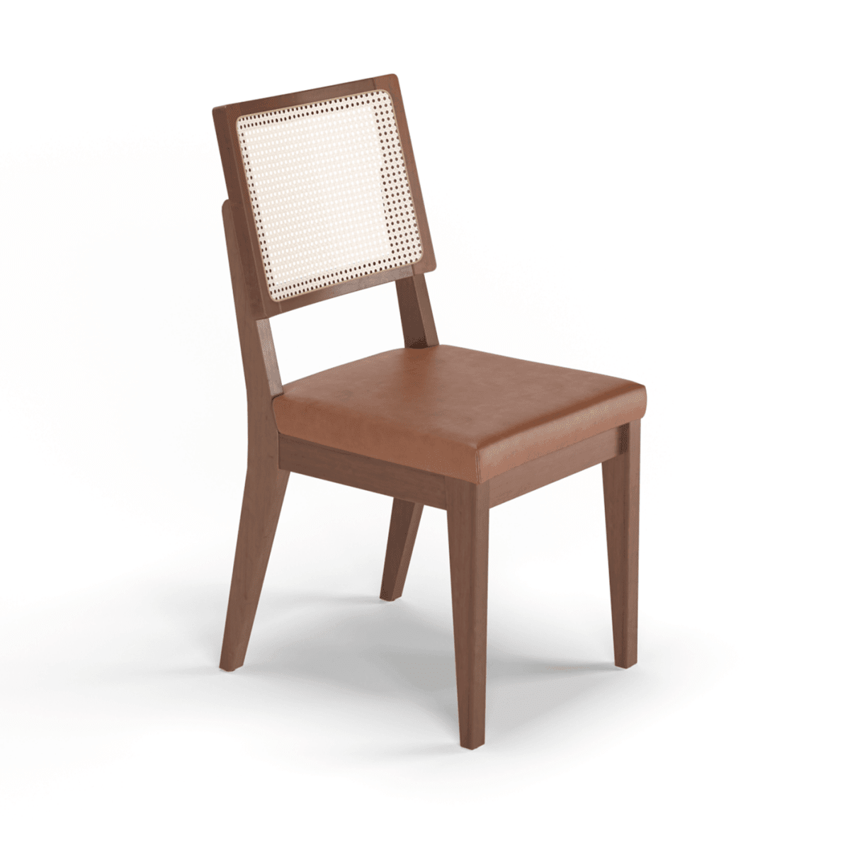 Conjunto de 2 Cadeiras de Madeira Maciça Saga Palinha - Província - Cadeiras de Jantar