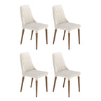 Conjunto de 4 Cadeiras de Madeira Maciça Loren - Província - 