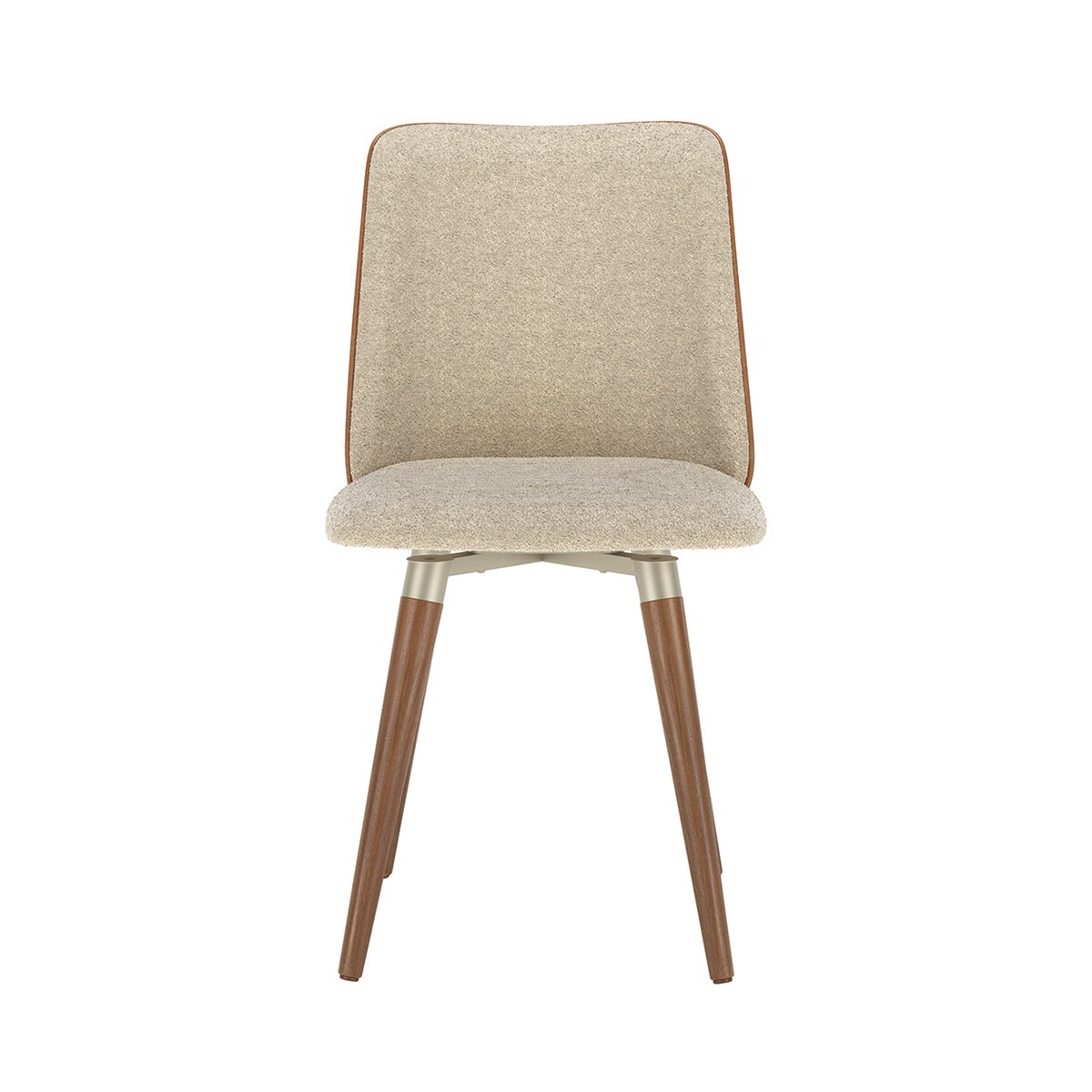 Conjunto de 6 Cadeiras de Madeira Maciça Dakota - Província - 