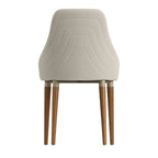 Conjunto de 6 Cadeiras de Madeira Maciça Evelyn - Província - 