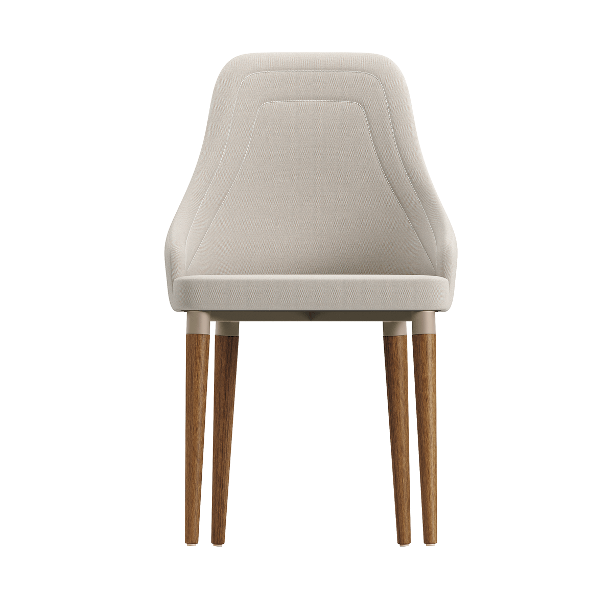 Conjunto de 6 Cadeiras de Madeira Maciça Evelyn - Província - 