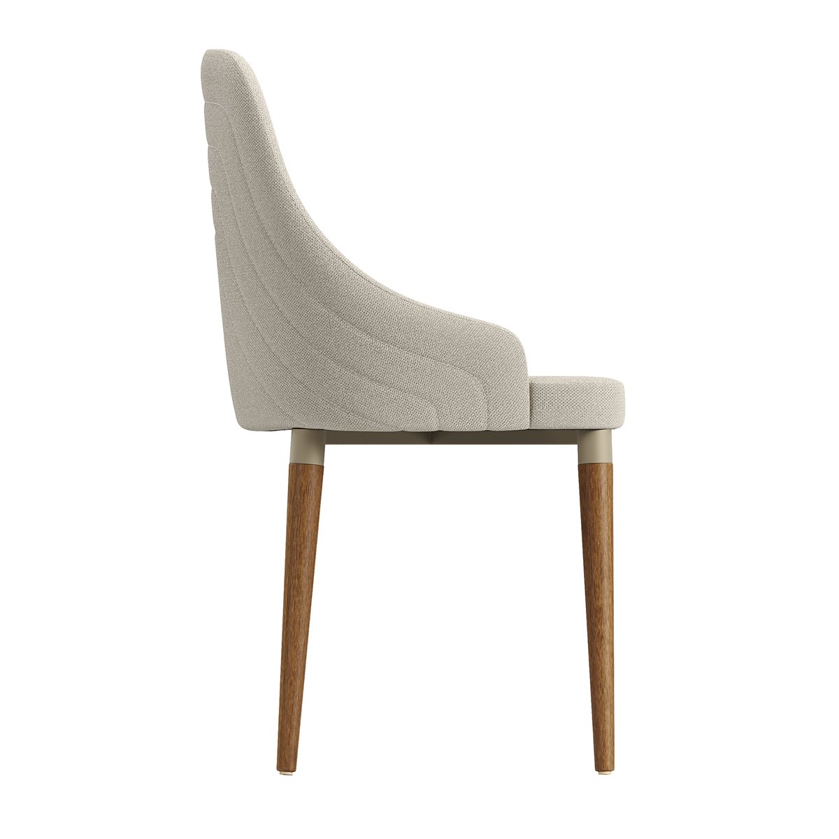 Conjunto de 6 Cadeiras de Madeira Maciça Evelyn - Província - 