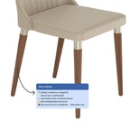 Conjunto de 6 Cadeiras de Madeira Maciça Loren - Província - 