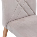 Conjunto de 6 Cadeiras de Madeira Maciça Megan - Província - 