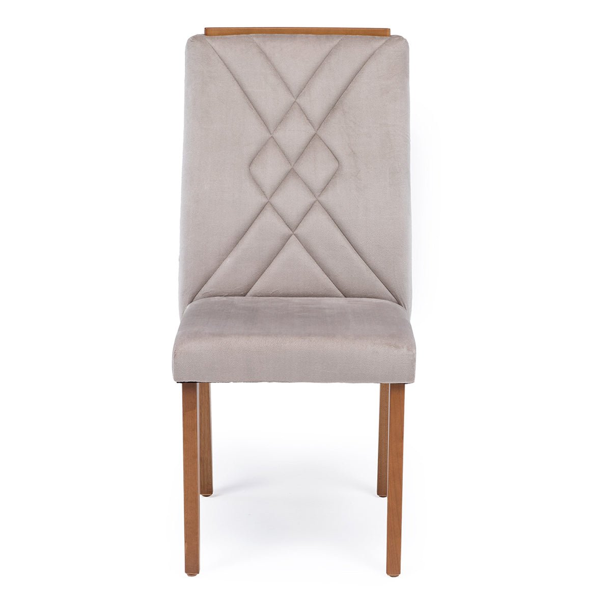 Conjunto de 6 Cadeiras de Madeira Maciça Megan - Província - 