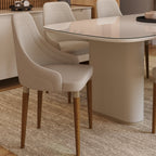 Conjunto de 8 Cadeiras de Madeira Maciça Evelyn - Província - 