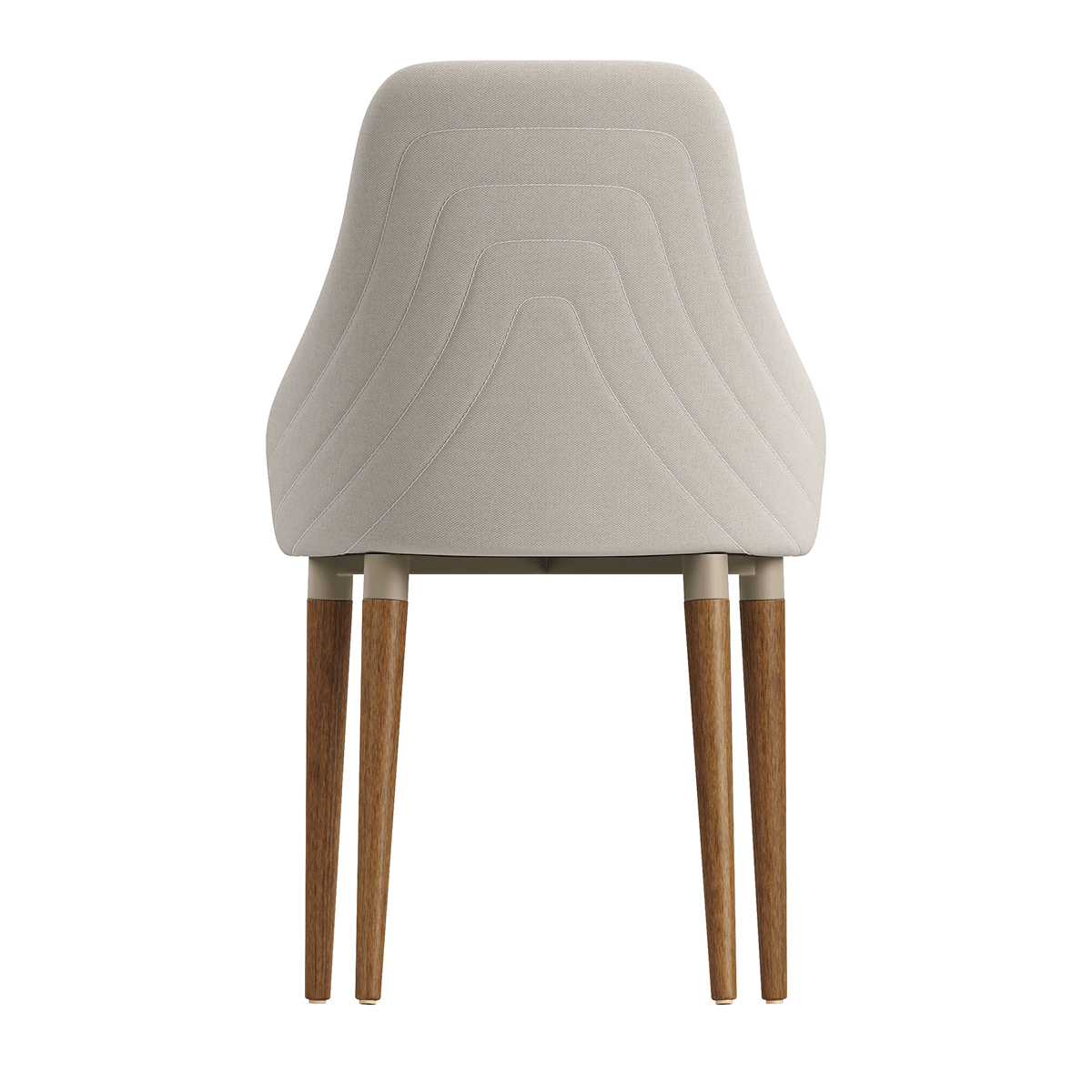 Conjunto de 8 Cadeiras de Madeira Maciça Evelyn - Província - 