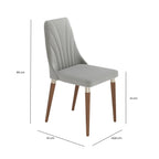 Conjunto de 8 Cadeiras de Madeira Maciça Loren - Província - 