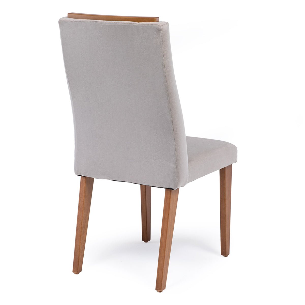 Conjunto de 8 Cadeiras de Madeira Maciça Megan - Província - 