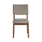 Conjunto de 8 Cadeiras de Madeira Maciça New Ella - Província - 