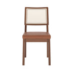 Conjunto de 8 Cadeiras de Madeira Maciça Saga Palhinha - Província - 