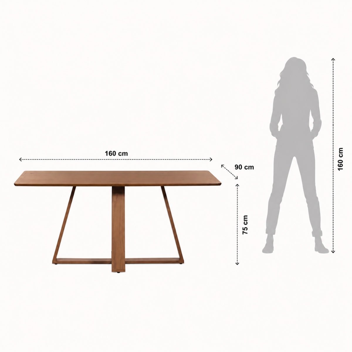 Conjunto de Jantar Mesa Retangular Avena 6 Cadeiras New Ella - Província - Mesa 6 Cadeiras
