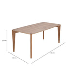 Conjunto de Jantar Mesa Retangular Harmony 8 Cadeiras Lucille Canella PU Caramelo - Província - 