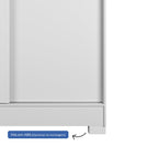 Guarda Roupa Casal com Espelho 3 Portas de Correr e 2 Gavetas Vittorio 172cm Branco - Província - Guarda - roupas