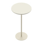 Kit 2 Mesas Laterais Decorativas Orb Off White com Champanhe - Província - Mesas Laterais