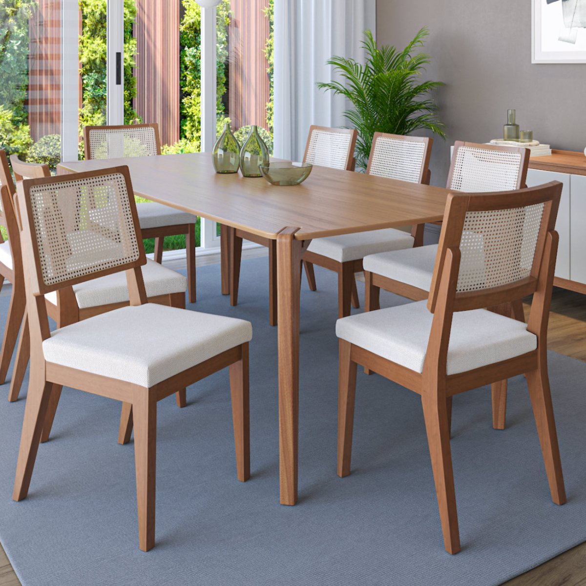 Mesa de Jantar Harmony 184 cm - Província - Mesa de jantar