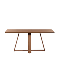 Mesa de Jantar Retangular para 6 Lugares Avena 160cm Canella - Província - Mesa de jantar