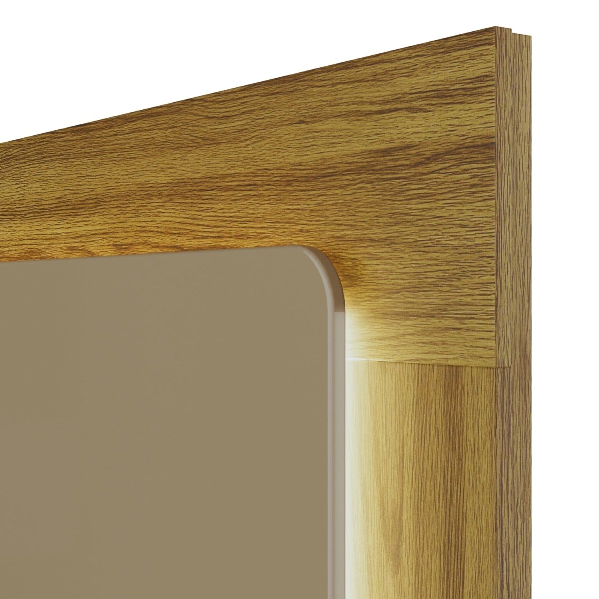 Painel para TVs até 75 Polegadas Oslo 182cm Grigio Gloss - Província - Painel para TV
