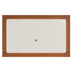 Painel para TVs até 75 Polegadas Oslo 182cm Off White Fosco com Canella - Província - Painel para TV