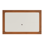 Painel para TVs até 75 Polegadas Oslo 220cm Off White Fosco com Canella - Província - Painel para TV