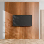 Painel Ripado Modular para TV Devin - 2.3 x 2.7 - Província - Painel para TV