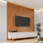 Painel Ripado Modular para TV Devin - 2.3 x 2.7 - Província - Painel para TV