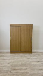 Guarda Roupa Solteiro 2 Portas de Correr Orazio 135cm Branco