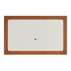 Rack Flynt ST com Painel para TV até 75 Polegadas 220cm Oslo Off White com Canela - Província - 